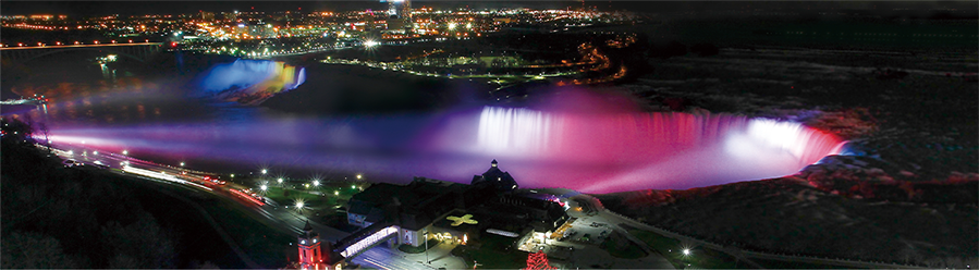 LED Floodlights with Ultra Narrow Light Angle for Niagara Falls illumination