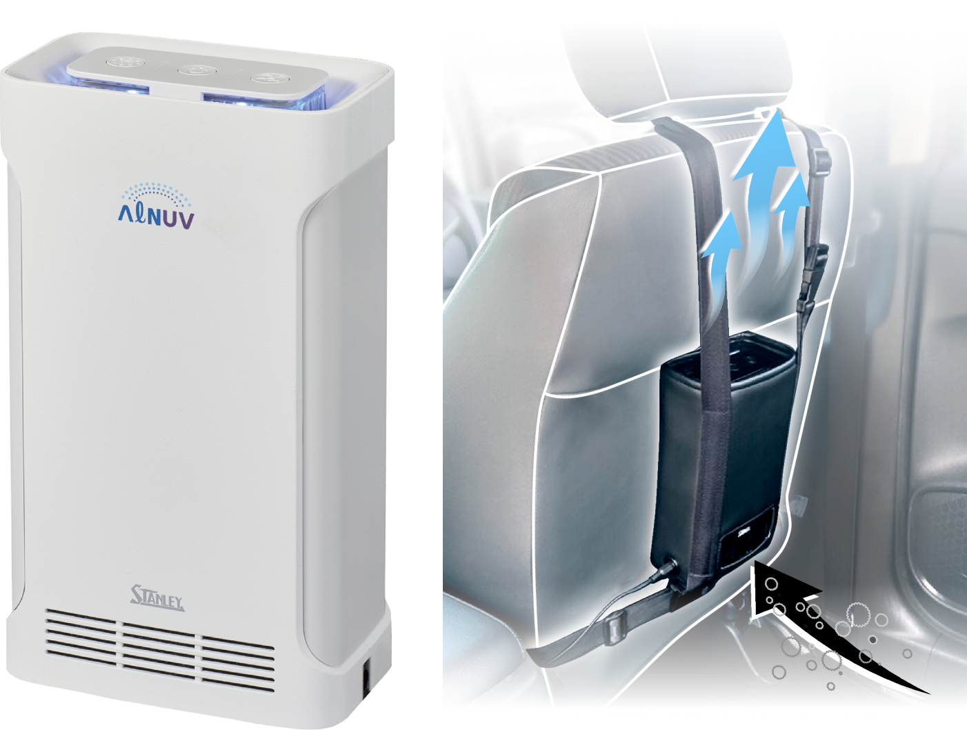 UV-C 空気除菌脱臭機 AℓNUV_AirP (アルヌーヴ エア ポータブル) | スタンレー電気株式会社